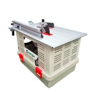 Banco sega con aspirazione incorporata TS 165 DC posteriore