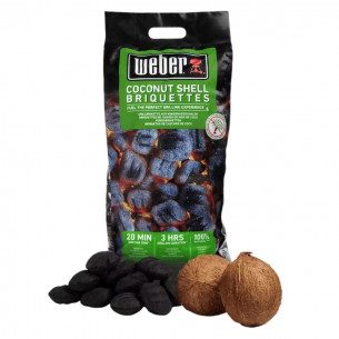 Carbonella in bricchetti Weber Coconut 4 kg
