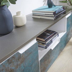 Pellicola adesiva per mobili in vinile Oxide Steel 67,5cmx1,5m D-c-fix 2