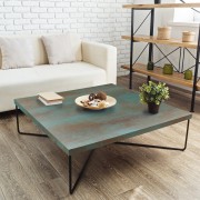 Pellicola adesiva per mobili in vinile Oxide Steel 67,5cmx1,5m D-c-fix ambientato