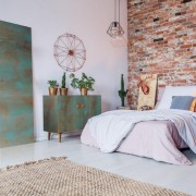 Pellicola adesiva per mobili in vinile Oxide Steel 67,5cmx1,5m D-c-fix ambientato