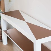 Pellicola adesiva per mobili in vinile rame martellato 45cmx1,5m D-c-fix