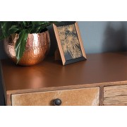 Pellicola adesiva per mobili in vinile rame martellato 45cmx1,5m D-c-fix