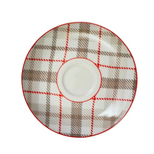 Set 6 tazzine the con piattino Brunico piattino