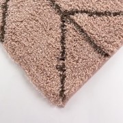 Tappeto bagno Berbero 60x110 cm Rosa agé