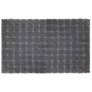 Tappeto bagno Plaza 60x110 cm Piombo Saniplas