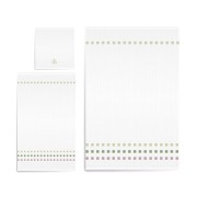 Set asciugamani in cotone Blanche rosa 3pz Saniplast