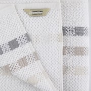 Set asciugamani in cotone Blanche naturale 3pz