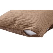 Cuscino arredo Giulia Plisse 50x50 cm glassè Angelo Carillo