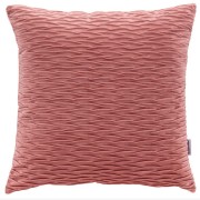 Cuscino arredo Giulia plisse 50x50 cm rosa Angelo Carillo