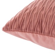 Cuscino arredo Giulia plisse 50x50 cm rosa Angelo Carillo