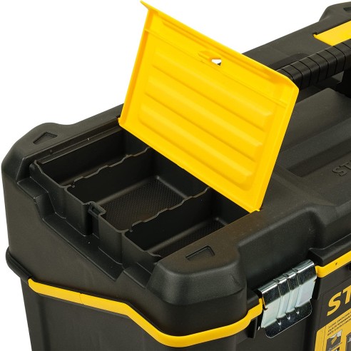 Cassetta portautensili 19" Multilevel con cerniere in metallo Stanley STST83397-1