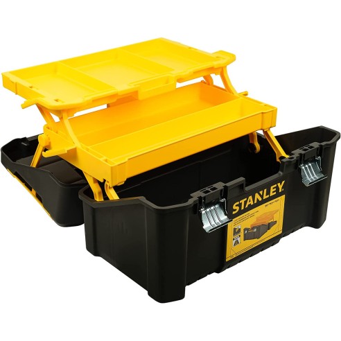 Cassetta portautensili 19" Multilevel con cerniere in metallo Stanley STST83397-1