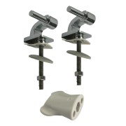 Sedile WC per modello Conca in termoindurente Saniplast cerniere