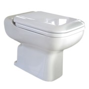 Sedile WC per modello Conca in termoindurente Saniplast vaso