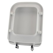 Sedile WC per modello Conca in termoindurente Saniplast sotto