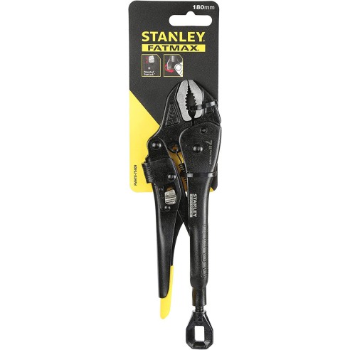 Pinze autobloccanti FatMax ganasce curve in acciaio Stanley FMHT0-75409