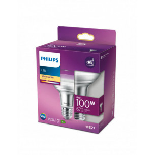 Riflettore 8 W 100 W E27 670 lm 2700 K Philips