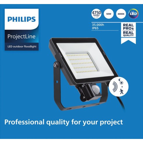 Proiettore Faretto LED 50 W LED Nero...