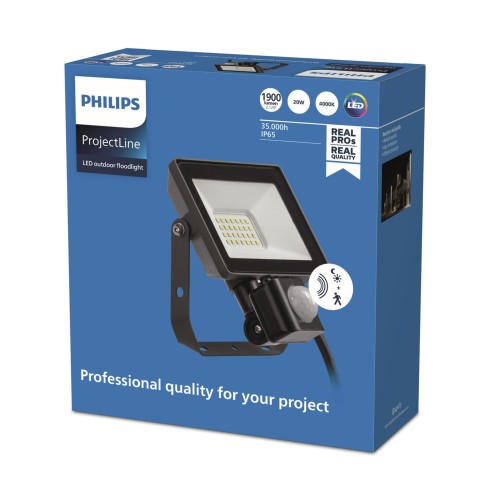 Proiettore Faretto LED 20 W LED Nero...
