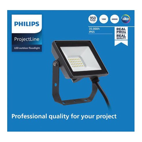 Proiettore Faretto LED 10 W LED Nero...