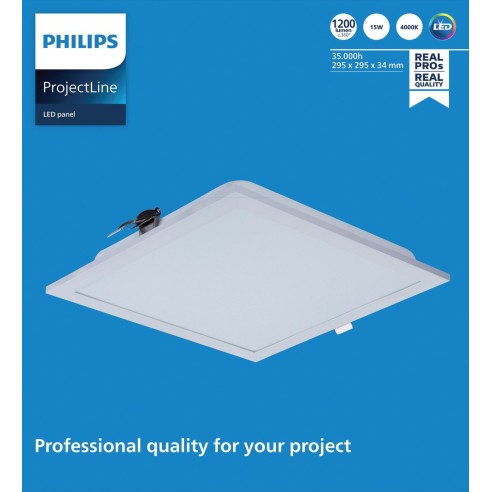 Pannello a incasso luminoso quadrato...