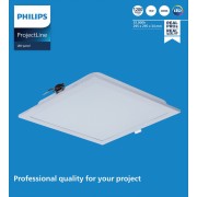 Pannello a incasso luminoso quadrato a soffitto 15 W 4000 K Philips