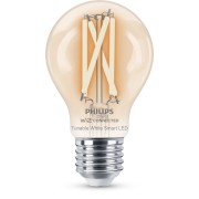 Lampadina Smart Filament Dimmerabile Tunable E27 60W Goccia 2700 K Philips