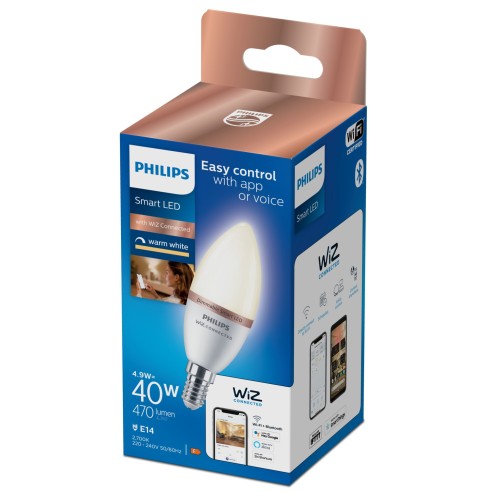 Lampadina Smart Dimmerabile E14 40W Candela 2700 K Philips