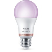 Lampadina Smart Dimmerabile Bianco o RGB E27 60W Goccia 6500 K Philips