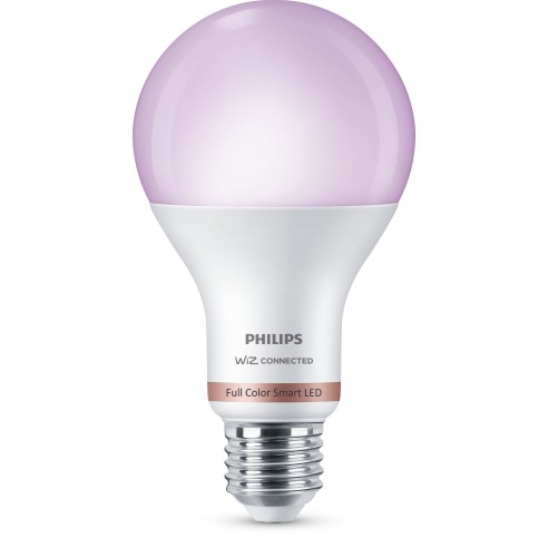 Lampadina Smart Dimmerabile Bianco o RGB E27 100W Goccia 6500 K Philips