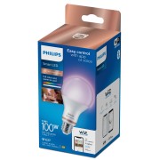 Lampadina Smart Dimmerabile Bianco o RGB E27 100W Goccia 6500 K Philips