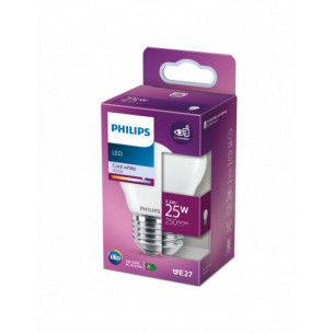 Lampadina Mini globo 2,2 W 25 W E27 250 lm 4000 K Philips