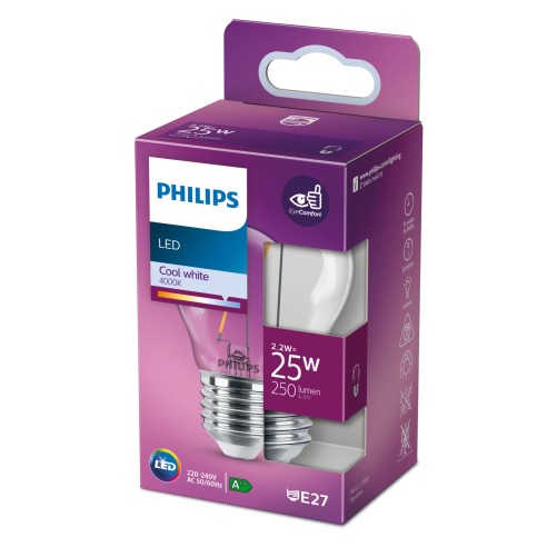 Lampadina Lustre 2,2 W 25 W E27 250 lm 4000 K Philips