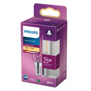 Lampadina Lustre 2,1 W 25 W E14 250 lm 2700 K Philips