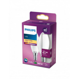 Lampadina Candela 4,3 W 40 W E14 470 lm 2700 K Philips 2