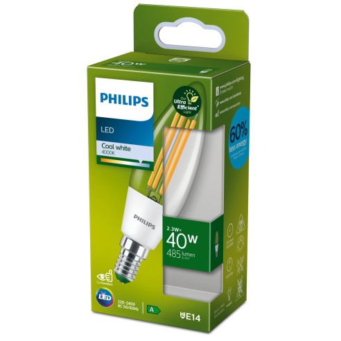 Lampadina Candela 2,3 W 40 W E14 485...