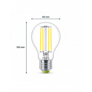 Lampadina a goccia 2,3 W 40 W E27 485 lm 4000 K Philips 2