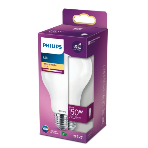 Lampadina a goccia 17,5 W 150 W E27 2452 lm 2700 K Philips