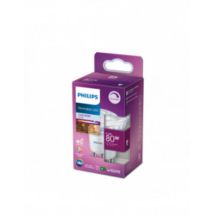 Faretto LED dimmerabile 6,2 W 80 W GU10 575 lm 4000 K Philips