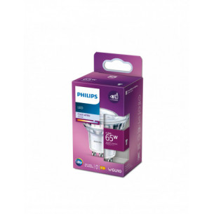 Faretto LED 4,9 W 65 W GU10 485 lm 4000 K Philips 2
