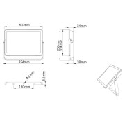 Proiettore Faretto LED 100 W LED Nero 4000 K 9500 lm Philips