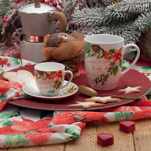 Runner tavolo 40x140 cm Wish rosso 2