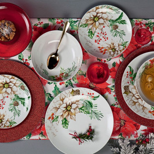 Tovaglia antimacchia Wish rosso Tognana 2