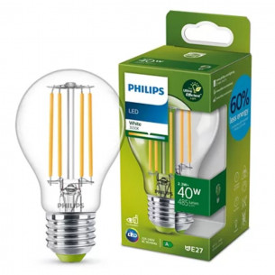 Lampadina a goccia 2,3 W 40 W E27 485 lm 3000 K Philips