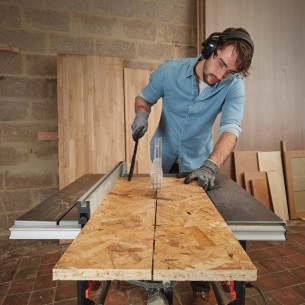 Sega a banco 1800W lama 254 mm con gambe di supporto Black Decker BES720-QS 2