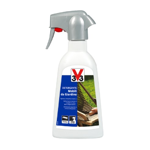 Detergente mobili da giardino in teck legno esotico spray 3in1 pronto uso 750 ml V33