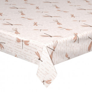 Tovaglia cotone Libellule 140x180 cm multicolor di Tognana
