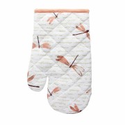 Guanto da forno 27x17 cm cotone Libellule Tognana