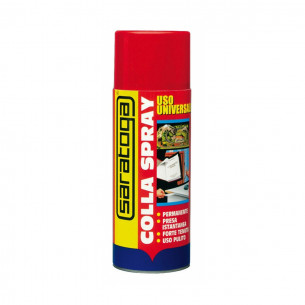 Colla spray universale presa istantanea 400 ml Saratoga